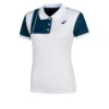 Tricou polo clasic „White Blue”