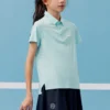 Tricou polo cu logo „Albastru”