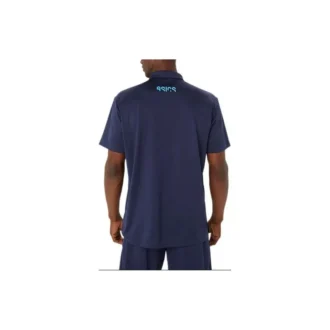 Tricou polo Hex Graphic Dry „Midnight”