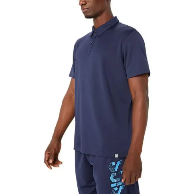 Tricou polo Hex Graphic Dry „Midnight”