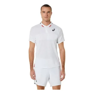 Tricou polo Match „Brilliant White”