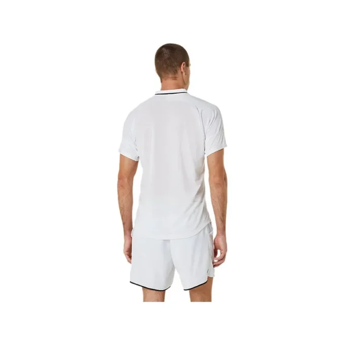 Tricou polo Match „Brilliant White”