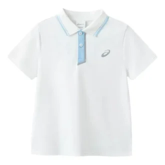 Tricou polo „White Blue”